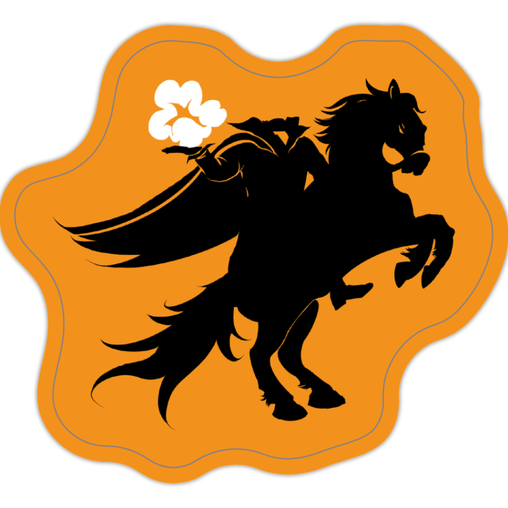 Headless Horseman (Sleepy Hollow / Popcorn) Sticker