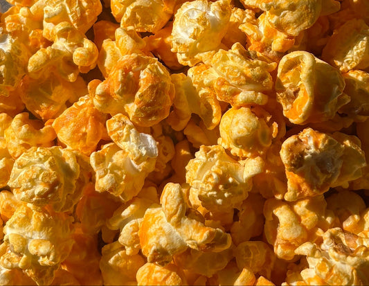 Cheesy Hollow (Cheddar Cheese Popcorn)