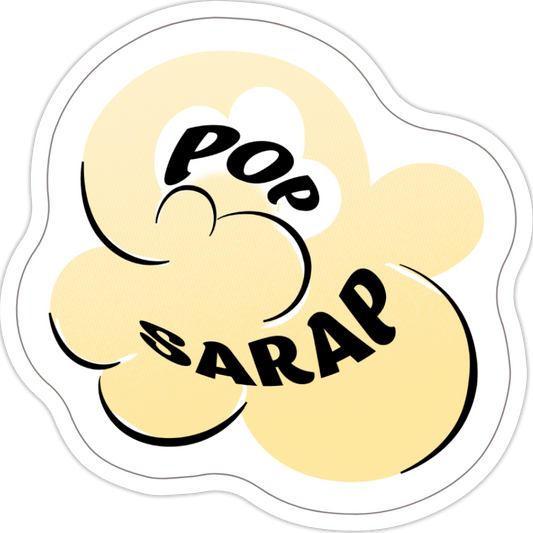 Popsarap Popcorn (Artist Collab) Sticker